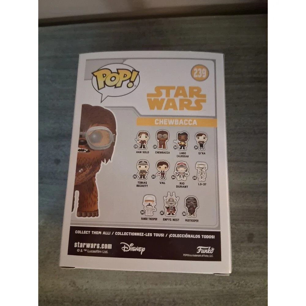 NIB Funko POP! Star Wars Chewbacca Vinyl Figure #239